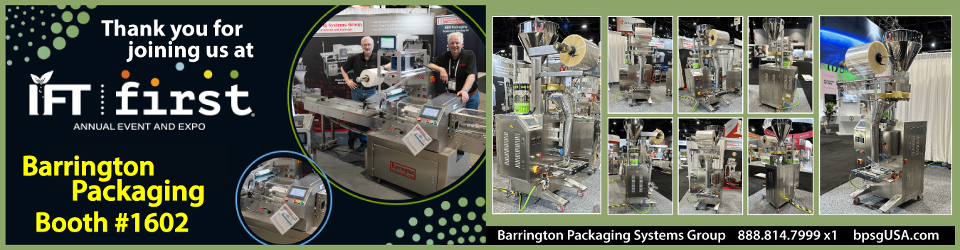 Barrington Packaging Snacks Candy Chips and Beef Jerky Packaging